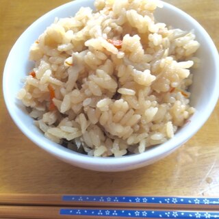 かんたん美味しい！鶏ごぼうご飯